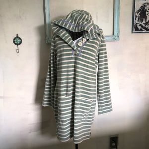 Biden terry cloth dress/coverup EUC